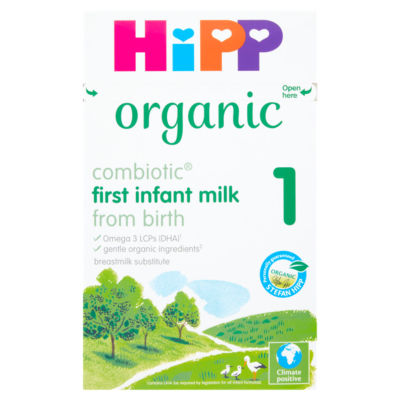 hipp organic formula asda