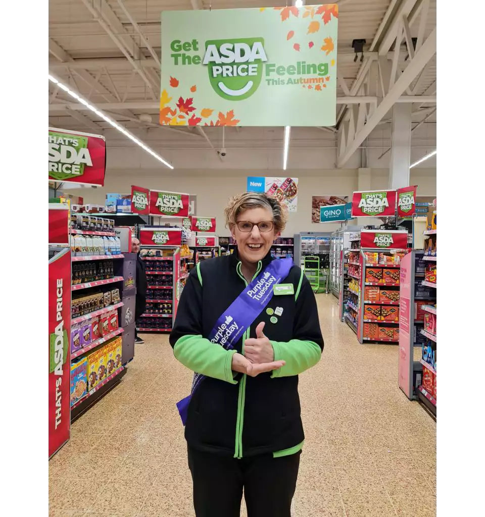 Asda is supporting Purple Tuesday