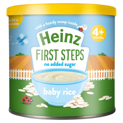 Heinz Smooth Baby Rice First Foods 4m+ 