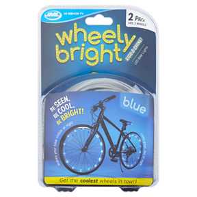 JML Wheely Bright Blue Bike Lights - ASDA Groceries