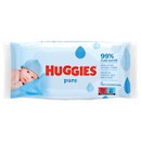 Huggies Pure Baby Wipes 56pk