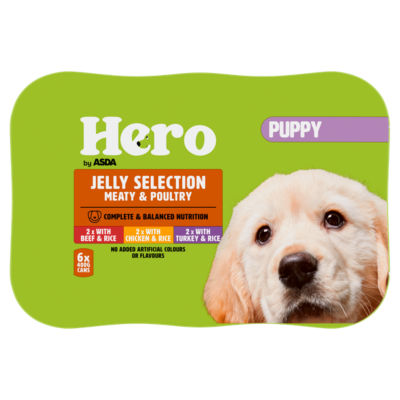 Jelly Puppy Dog Food Tins 