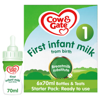 Cow \u0026 Gate 1 First Infant Milk Liquid 