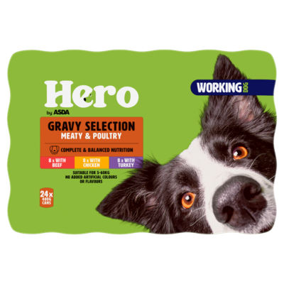 Gravy Adult Dog Food Tins - ASDA Groceries