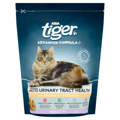 asda tiger dry cat food