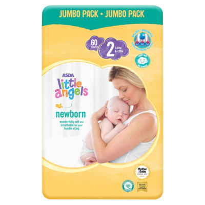 pampers size 2 jumbo pack asda