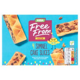 ASDA Free From 4 Simnel Cake Slices - ASDA Groceries