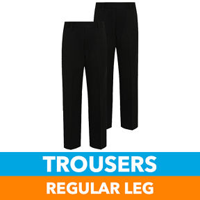 Asda black work  trousers size 14 