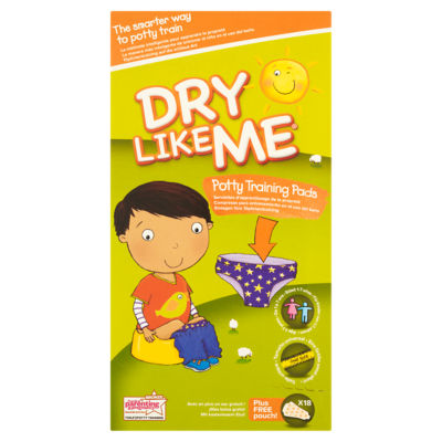 Dry Like Me Night Time Potty Training Pads 14 per pack Pack of 2
