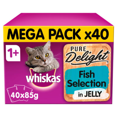 Whiskas Pure Delight Fish Selection in 