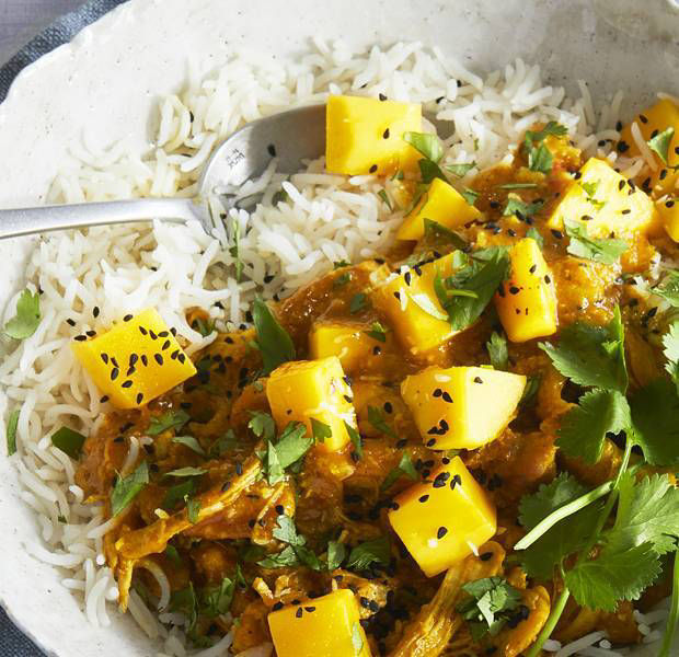 Chicken and mango curry