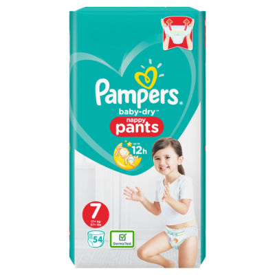 Pampers Baby-Dry Size 7 Nappy Pants 