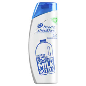 Image result for Head & Shoulders Classic Clean Anti-Dandruff 2in1 Shampoo Milk Edition