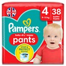 Pampers Baby-Dry Size 4 Nappy Pants Essential Pack 38pk