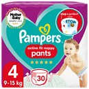 Pampers Active Fit Nappy Pants Size 4 Essential Pack 30pk