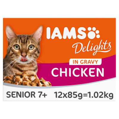 Iams Delights Chicken in Gravy Senior 