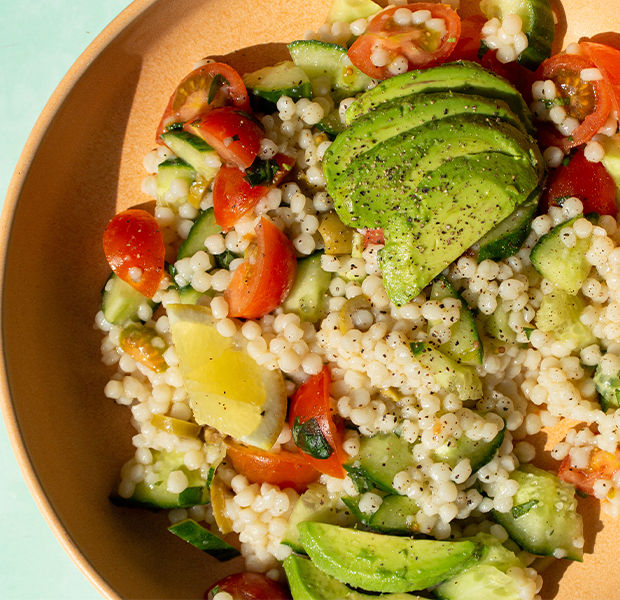 Beat the Budget's Tricolore Couscous Salad 