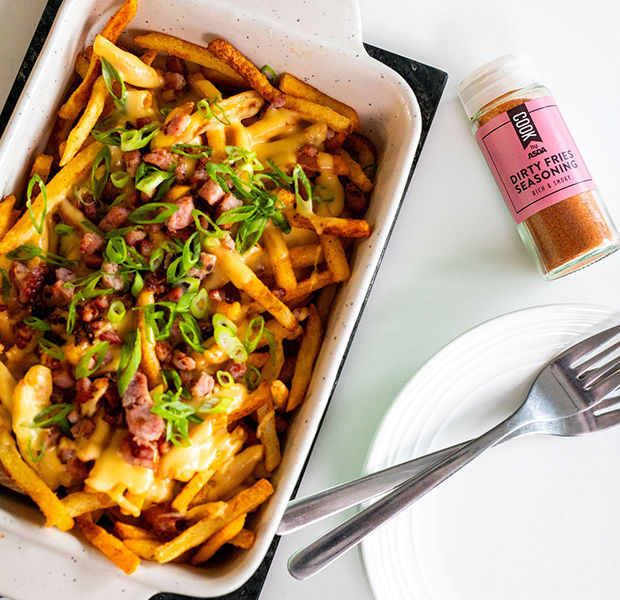 Loaded Cheese & Bacon Dirty Fries