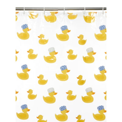 George Home Rubber Ducks Shower Curtain, Duck Shower Curtain Uk