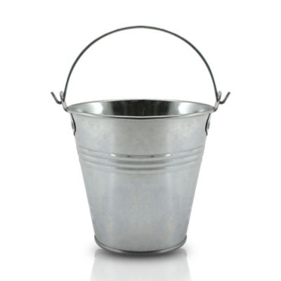 ASDA Galvanised Planter Bucket 11.5cm 