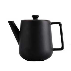 George Home Matte Black Tea Pot - ASDA Groceries
