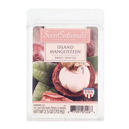 2 Packs ScentSationals Fusion ISLAND MANGOSTEEN Highly Scented Wax Cubes 