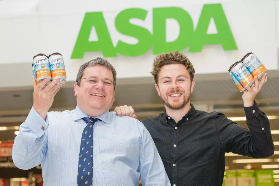 Brewgooder bought at Asda helps provide clean drinking water