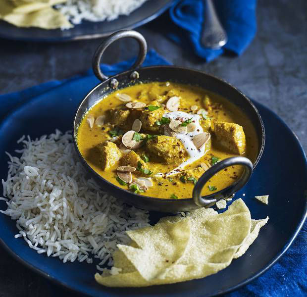 Dairy-free turmeric chicken curry