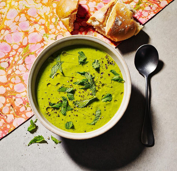 Super green soup