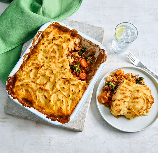 Beef & Mixed Vegetable Cottage Pie