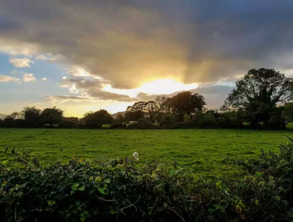 Sunset in Downpatrick