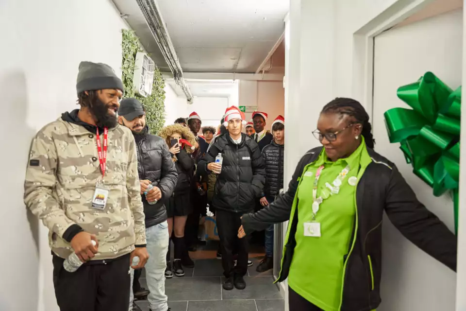 Asda Edmonton spreading Christmas cheer surprise for Youth & Community Connexions in north London
