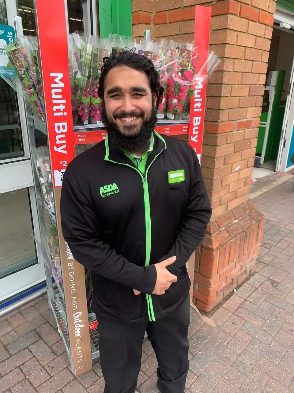 Hassan Riaz from Asda Woking