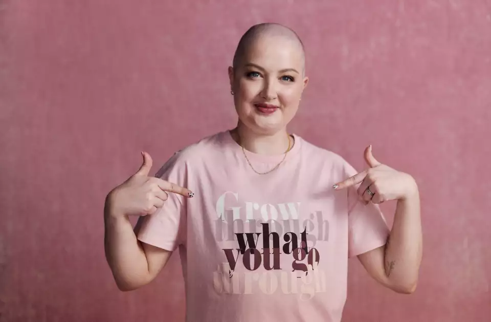 Mikki Phipps designed a T-shirt for George at Asda Tickled Pink campaign