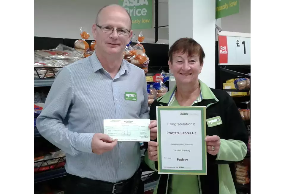 Asda Pudsey colleague Tracy Hurst