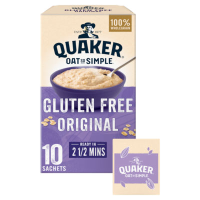 Quaker Oat So Simple Gluten Free Original Porridge