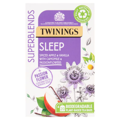Twinings Superblends Sleep with Spiced Apple and Camomile, 20 Tea Bags