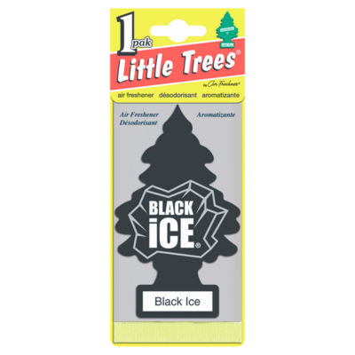 Little Trees Black Ice Air Freshener