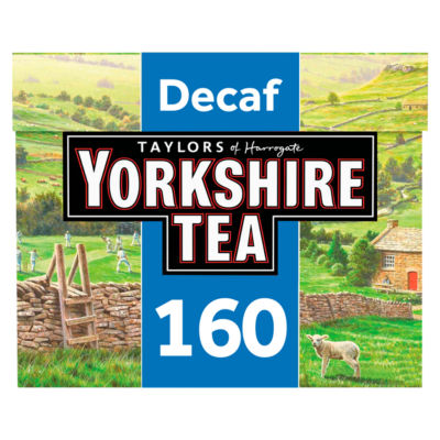 Taylors of Harrogate Yorkshire Tea Decaf 160 Tea Bags
