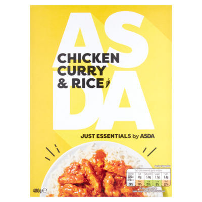 ASDA Chicken Curry & Rice