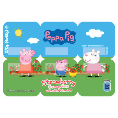 Peppa Pig Strawberry Fromage Frais