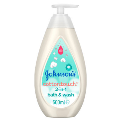 Johnson’s Cottontouch 2-in-1 Bath & Wash 500ml