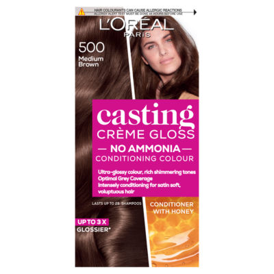 L'Oreal Casting Creme Gloss 500 Medium Brown Semi Permanent Hair Dye