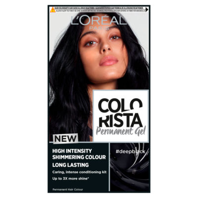 L'Oreal Colorista Deep Black Permanent Gel Hair Dye