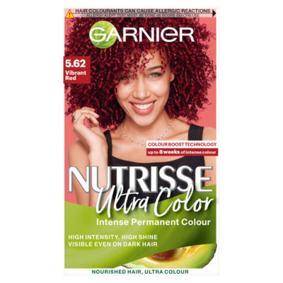 Garnier Nutrisse 5.62 Vibrant Red Permanent Hair Dye