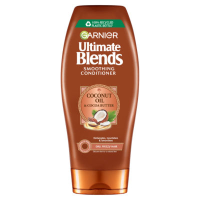 Garnier Ultimate Blends Coconut Oil & Cocoa Butter Conditioner for Curly Hair 360ml
