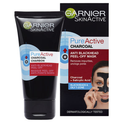 Garnier Pure Active Charcoal Anti Blackhead Peel-Off Mask