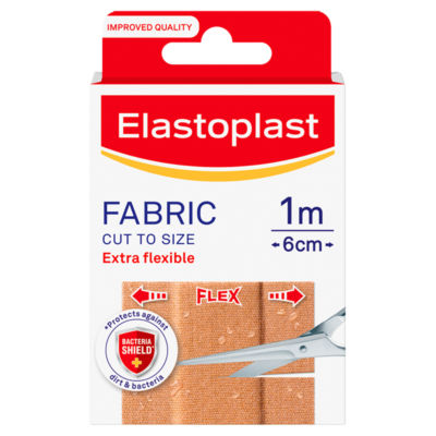 Elastoplast Fabric Cut to Size Plaster