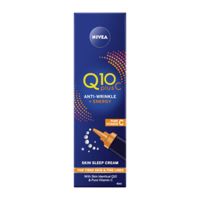 Nivea Q10 Plus C Sleep Face Cream Anti-Wrinkle + Energy With Vitamin C