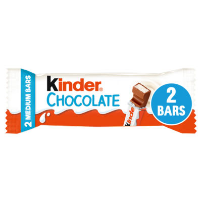 Kinder Medium Chocolate Multipack Bars 2 Pack